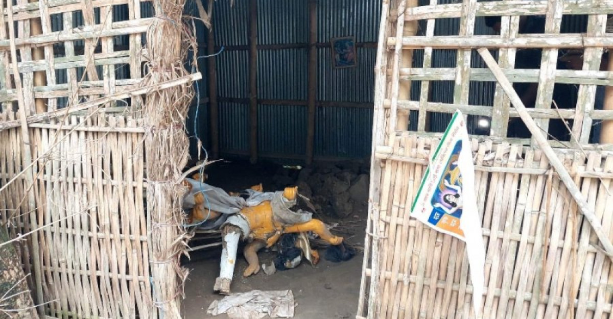 গাইবান্ধায় ৪ মন্দিরে হামলা-ভাঙচুর, মুসলমান যুবক আটক