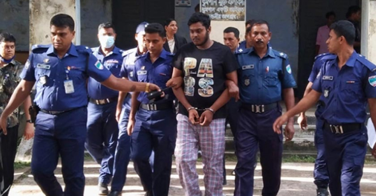 লোহাগড়ায় মোহাম্মদকে নিয়ে কটূক্তির গুজব ছড়িয়ে সাম্প্রদায়িক সহিংসতাঃ ভিক্টিম আকাশ সাহা ৩ দিনের রিমান্ডে